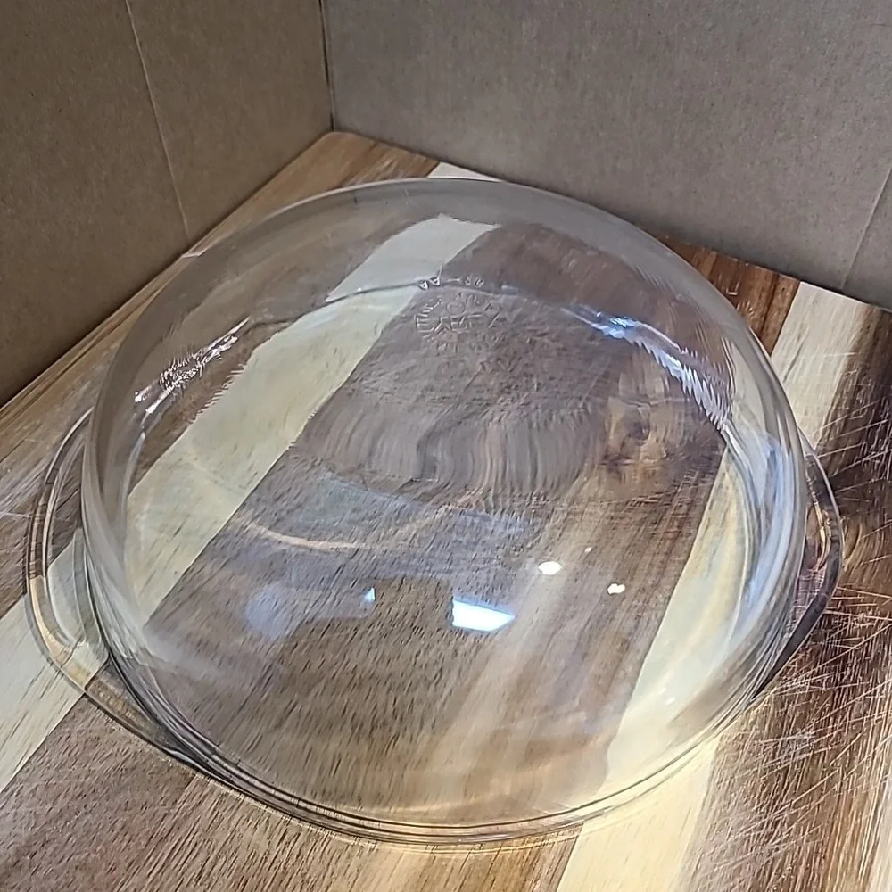 Vintage PYREX #023 Clear‎ Glass 1.5 Quart Casserole 8